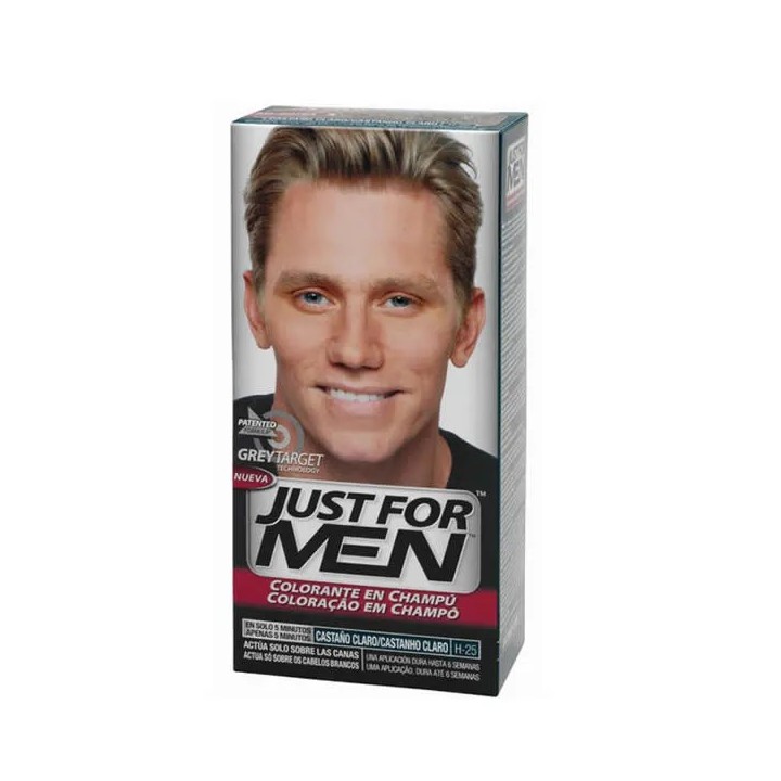 Just For Men Shampoing Colorant Châtain Clair 66ml