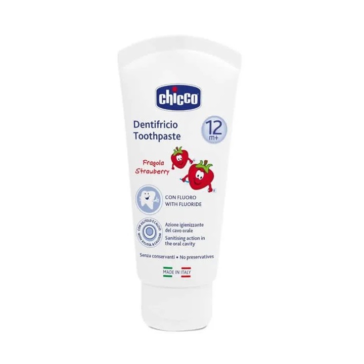 Chicco Toothpaste With Fluoride 12m+ 50ml