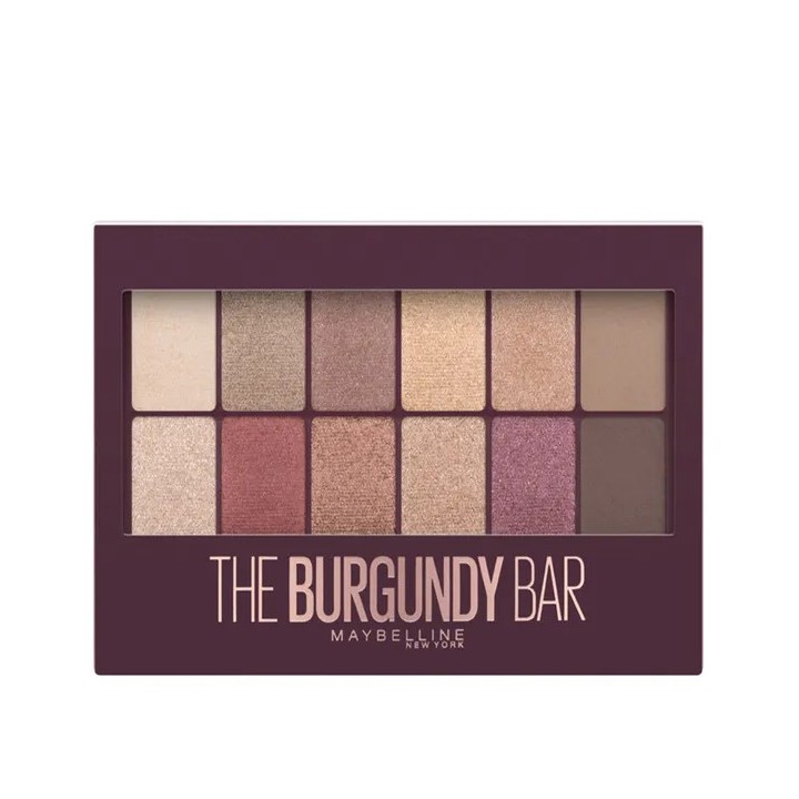 Maybelline The Burgundy Bar Eyeshadow Palette 04 Burgundy