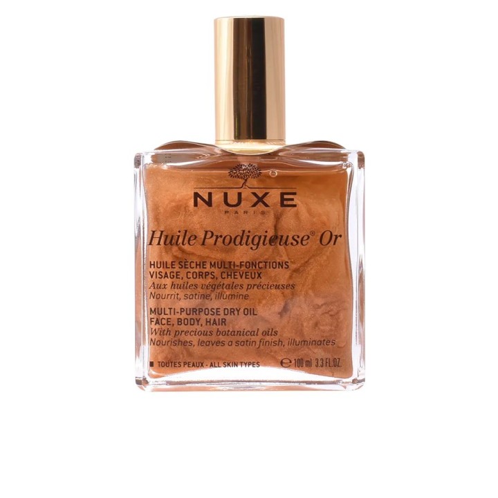Nuxe Huile Prodigieuse Or Huile Seche Pailletèe 100ml