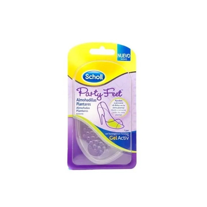 Scholl Party Feet Gelactiv Coussins De Pieds 1 Paire