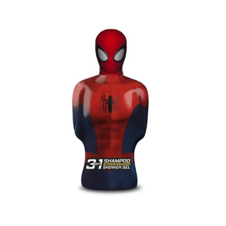 Spiderman 3 en 1 Shampooing Après-Shampooing Et Gel Douche