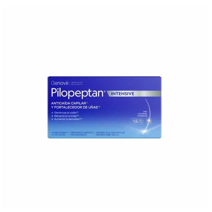 Genove Traitement Intensif Pilopeptan Pour Les Cheveux et Les Ongles 15 Sachets