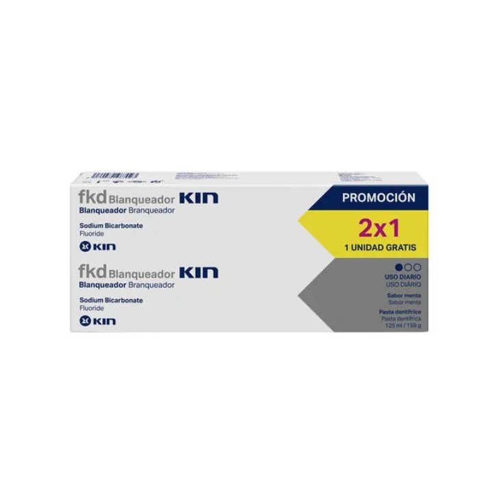 Kin Fkd Dentifrice 2x125ml