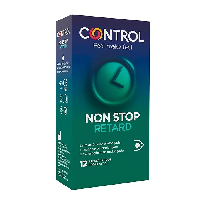 Control Non Stop Préservatifs 12 Unités
