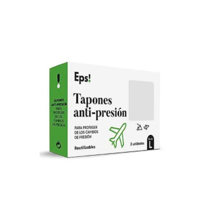Eps Anti-Pressure Ear Plugs Size L 2 Units