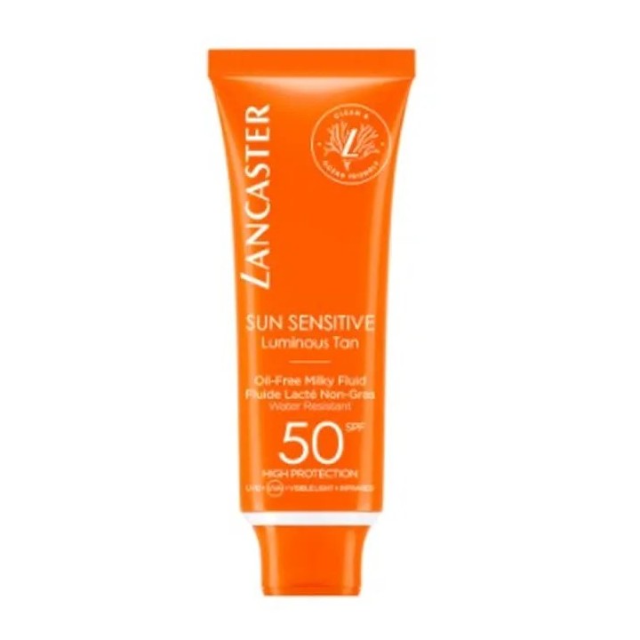 Lancaster Sun Sensitive Luminous Tan Oil-Free Milky Fluid Spf50 50ml