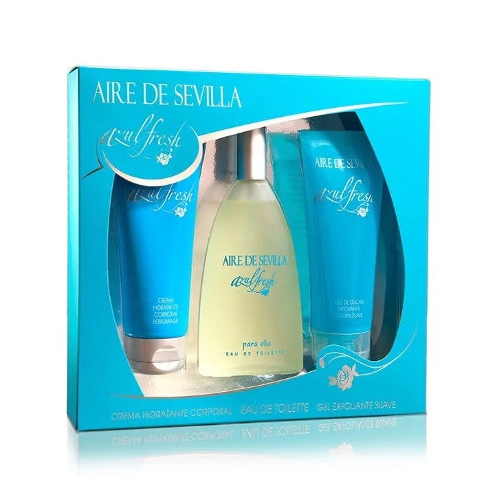 Aire De Sevilla Azul Fresh Eau De Toilette Vaporisateur 150ml Set 3 P…