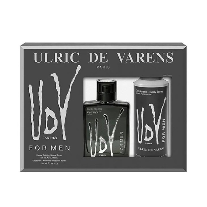 Ulric De Varens UDV Black For Men Eau De Toilette Vaporisateur 100ml…