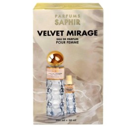 Saphir Velvet Mirage Edp Spray 200ml 30ml Sets
