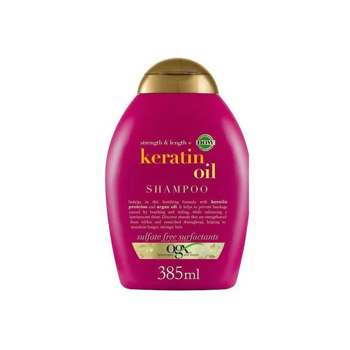 Ogx Keratin Oil Anti-Breakage Hair Shampoo 385ml