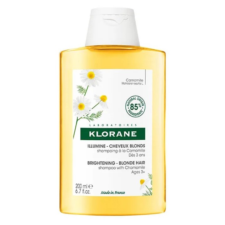 Klorane A La Camomille Blonde Reflex Shampooing Illuminateur 200ml