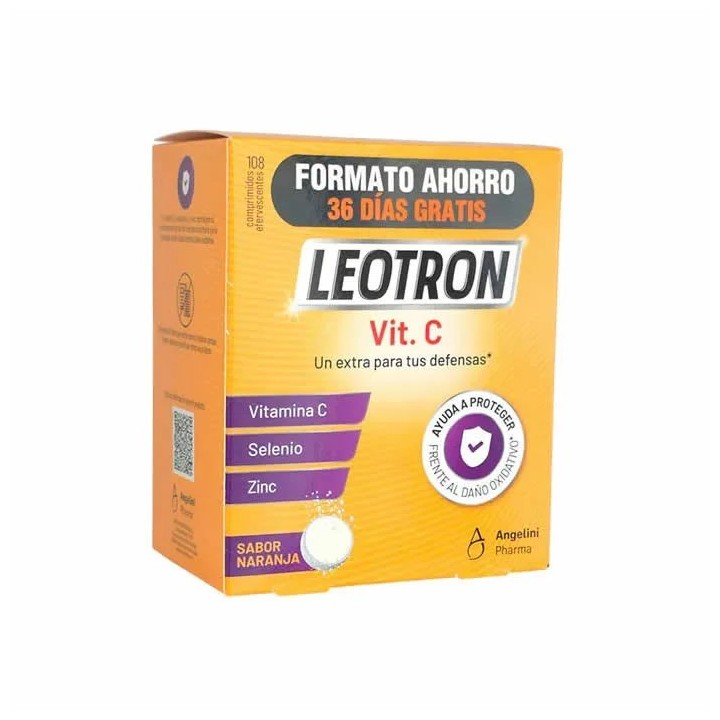 Leotron Vitamine C 72+36 Comprimés effervescents