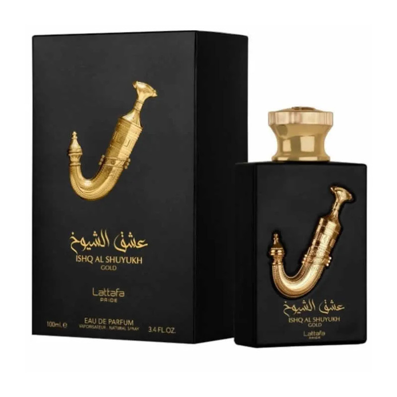 LATTAFA PRIDE ISHQ AL SHUYUKH GOLD EAU DE PARFUM SPRAY 100ML