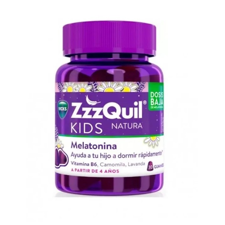 Vicks Zzzquil Natura Kids Melatonin 30 Unitès