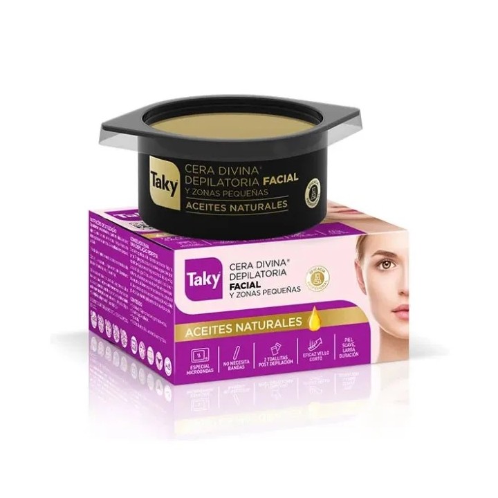 Taky Cire Dépilatoire Pour Le Visage Aux Huiles Naturelles 100g