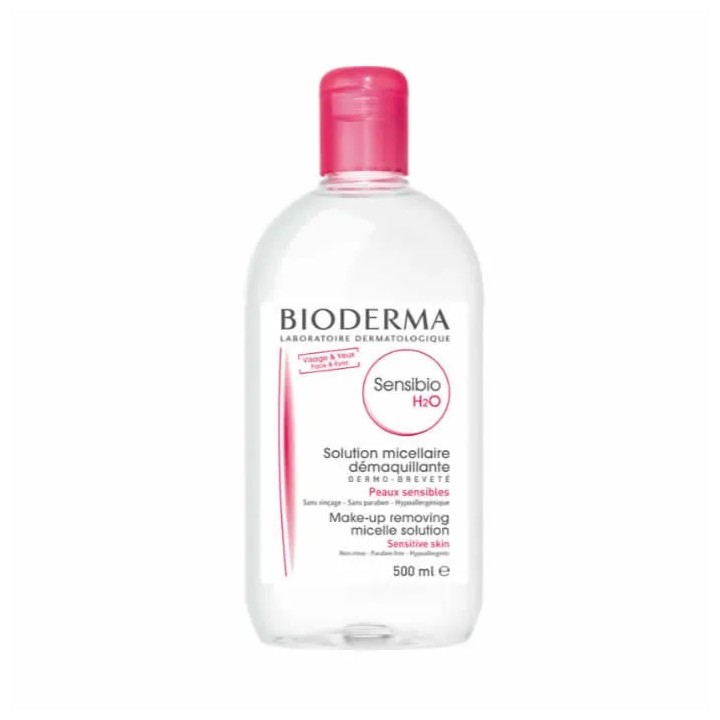 Bioderma Sensibio H2O Solution Micellaire Peaux Sensibles 500ml