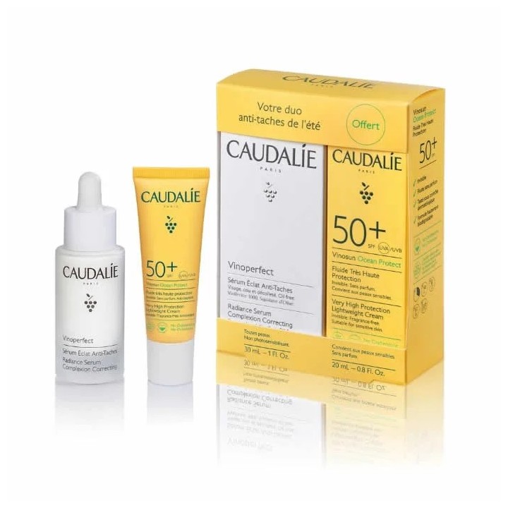 Caudalie Vinoperfect Sérum Éclat Anti Taches 30ml Coffret 3 Produits