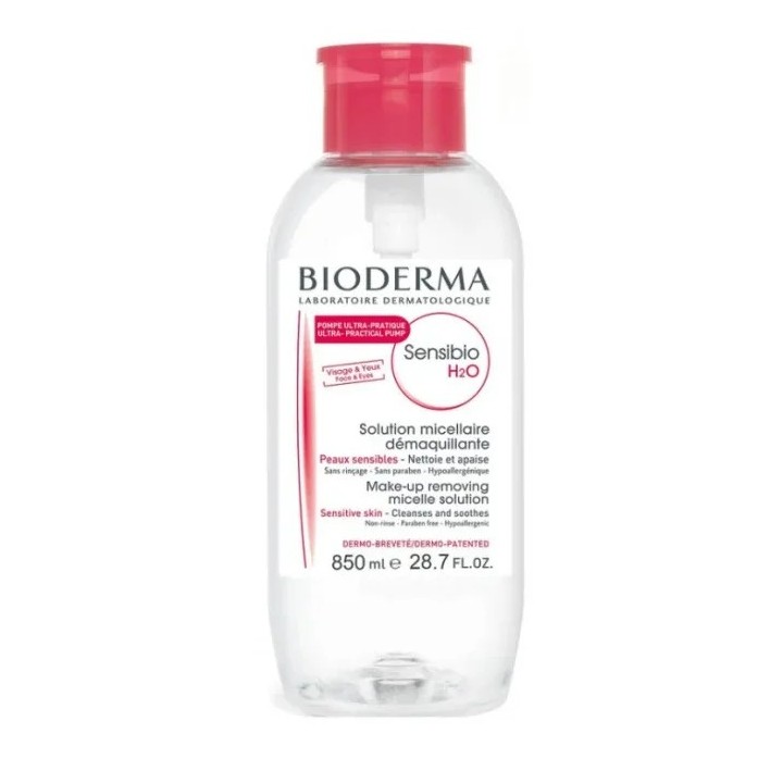 Bioderma Sensibio H2O Solution Micellaire Peaux Sensibles 850ml