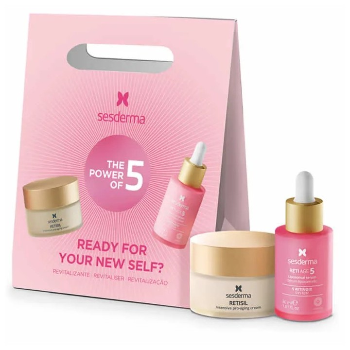 Sesderma Antiage Retisil Cream 50ml + Reti Age 5 Liposomal Serum 30ml Coffret 2 Produits