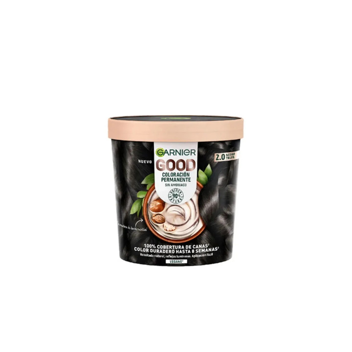 Garnier Good Coloración Permanente 2,0 Negro Trufa 1 U