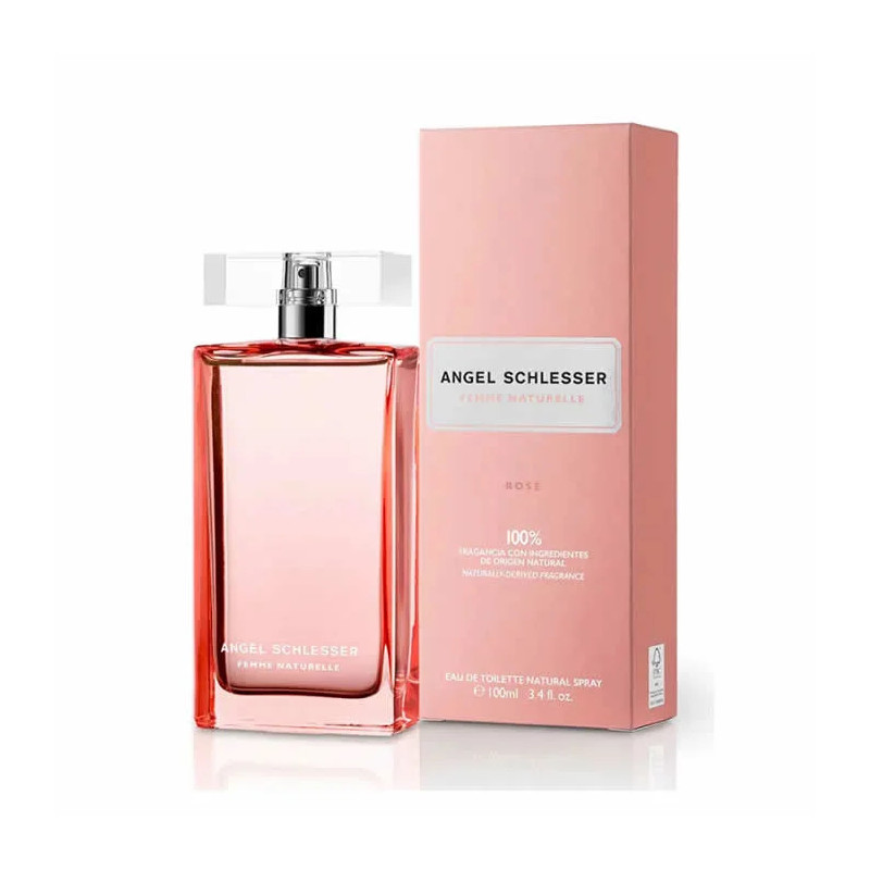 Angel Schlesser Femme Naturelle Rose Eau De Toilette Spray 100ml