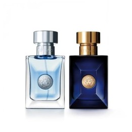Versace Dylan Blue Man + Pour Homme Eau De Toilette Spray 30ml Set 2…