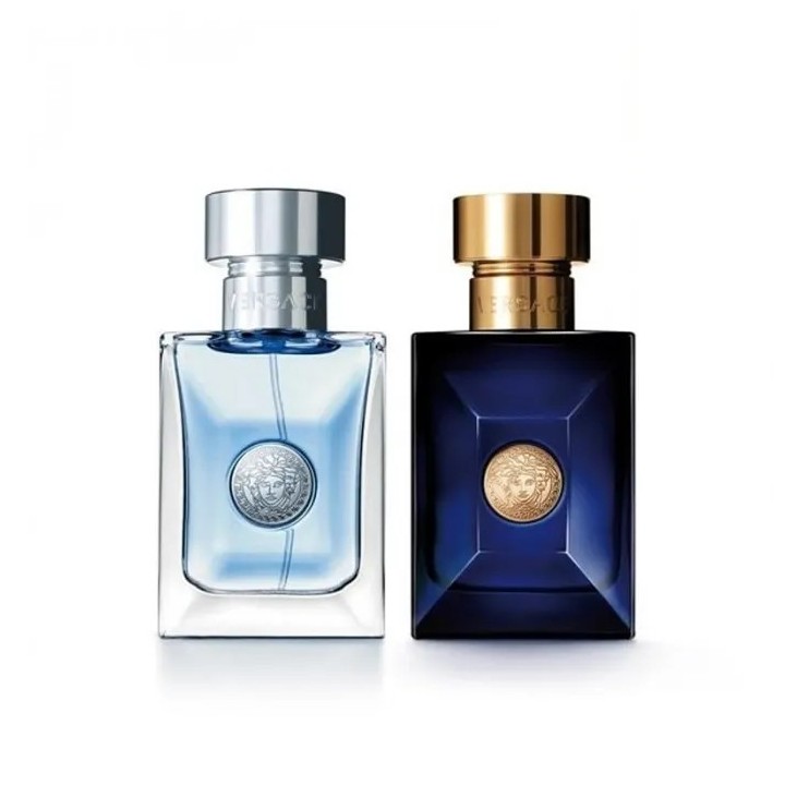 Versace Dylan Blue Man + Pour Homme Eau De Toilette Spray 30ml Set 2…