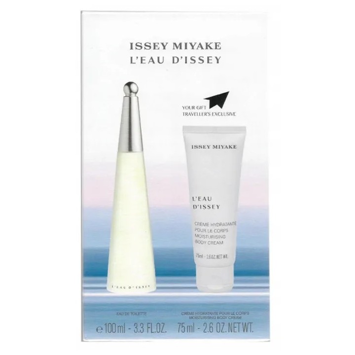 Issey Miyake L'Eau D'Issey Eau De Toilette 100ml Coffret 2 Produits