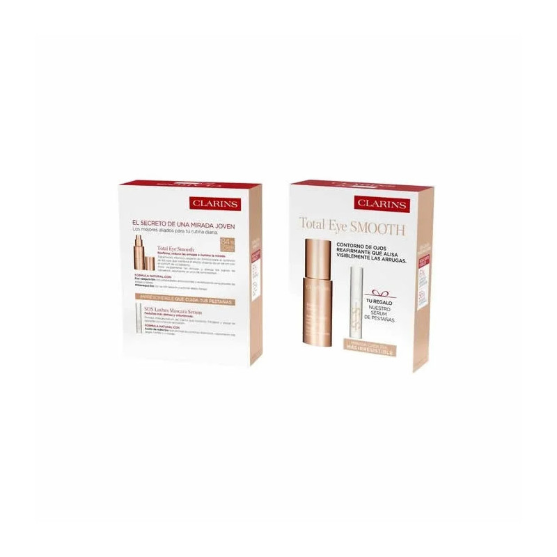 Clarins Total Eye Smooth 15ml Coffret 2 Produits