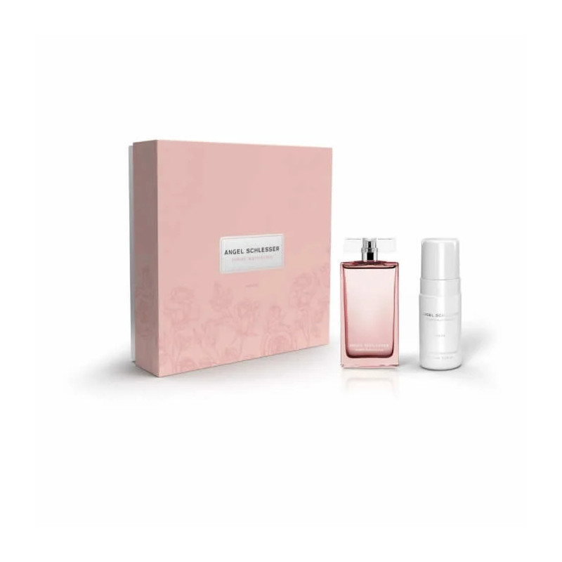 Angel Schlesser Femme Naturelle Rose Eau De Toilette Vaporisateur 100ml Coffret 2 Produits