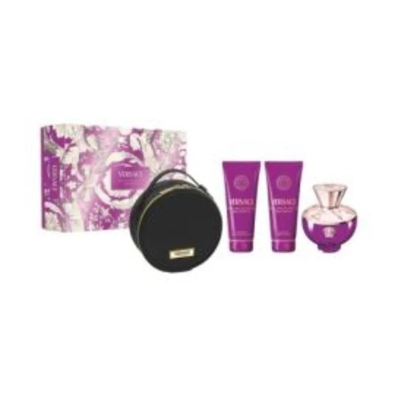 Versace Dylan Purple Eau de Perfume Spray 100ml Set 4 Pieces