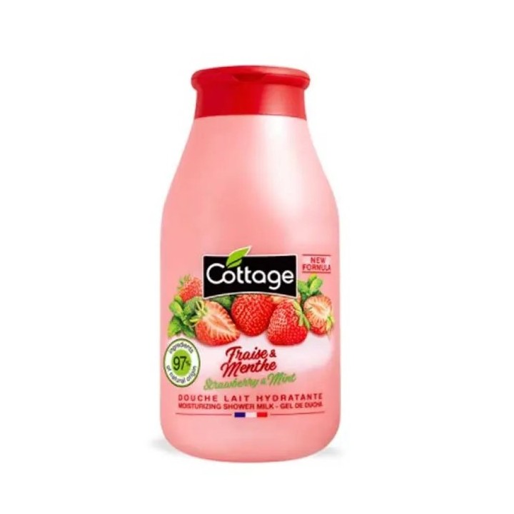 Cottage Fraise & Menthe Moisturizing Shower Gel 250ml