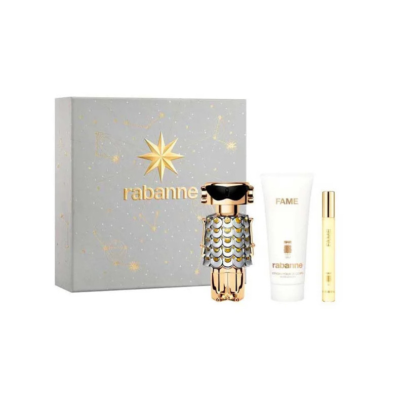 Paco Rabanne Fame Eau De Parfum Vaporisateur 50ml Coffret 3 Produits