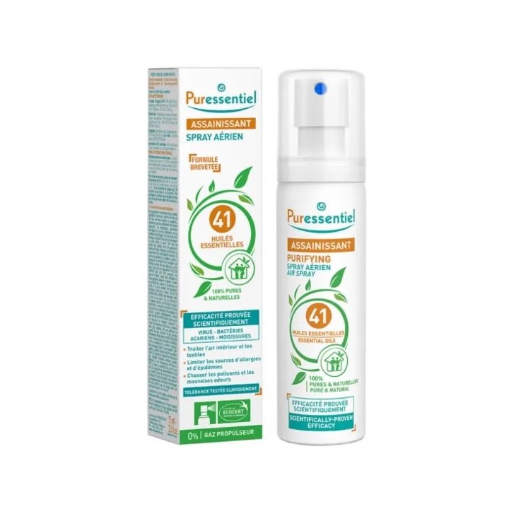 Puressentiel Spray Assanissant 41 Huiles Essentielles 75ml