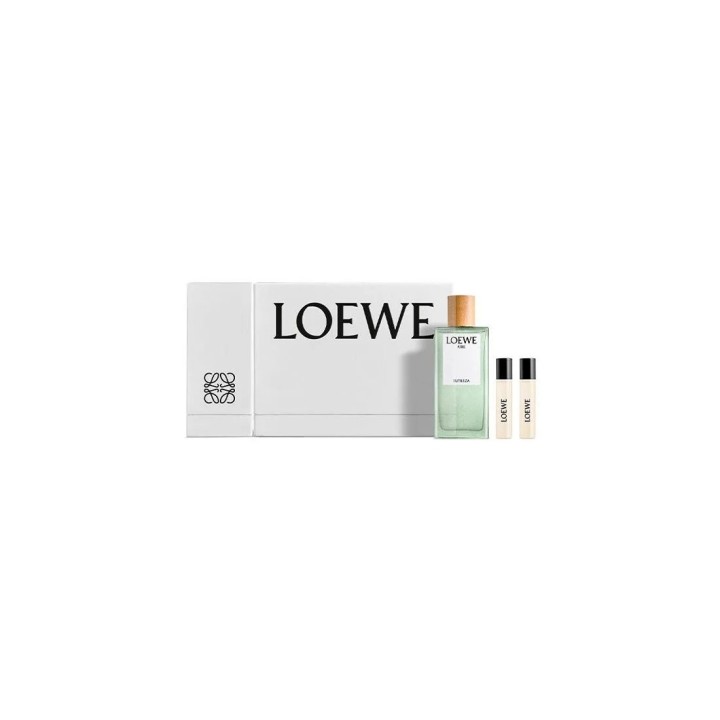 Loewe Set Aire Sutileza Edt 100ml Edt 10ml Solo Ella Elixir 10ml