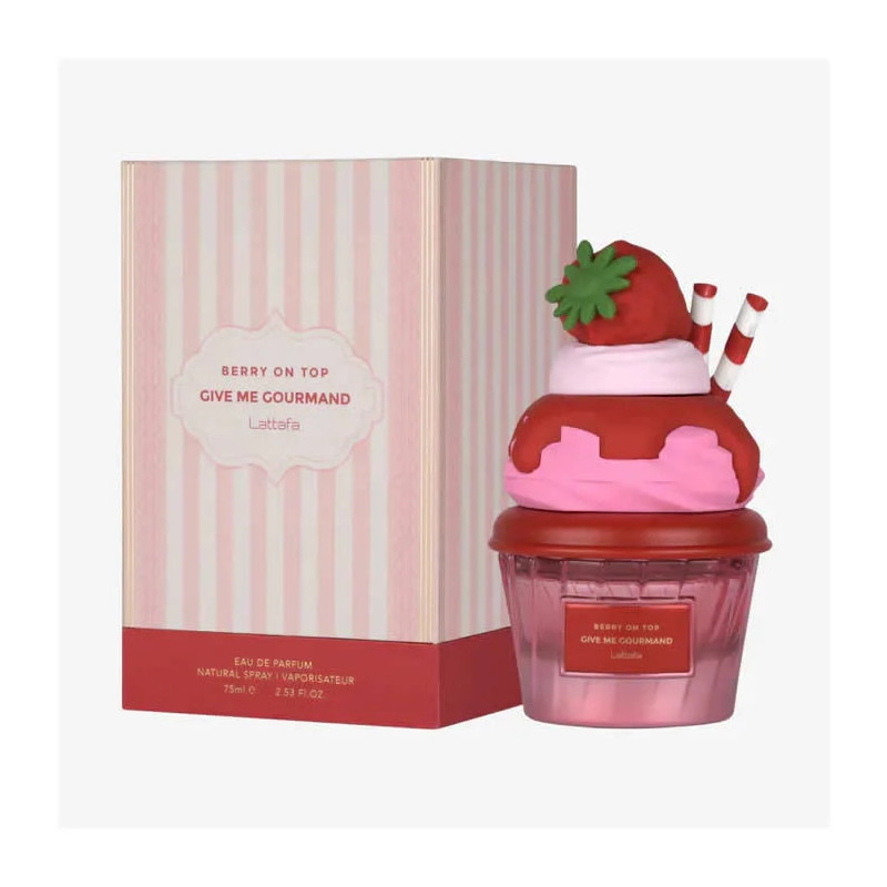 Lattafa Berry On Top Give Me Gourmand Eau de Parfum Vaporisateur 75ml