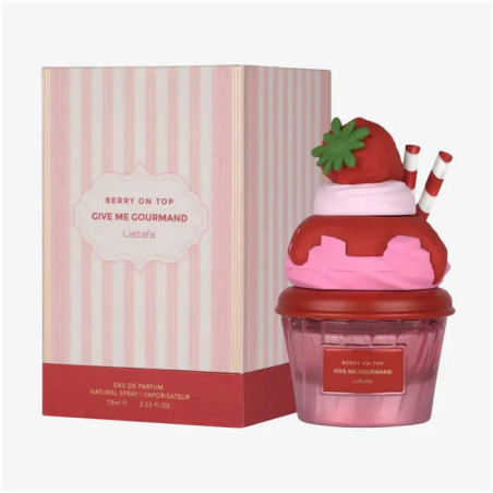 Lattafa Berry On Top Give Me Gourmand Eau de Parfum Vaporisateur 75ml