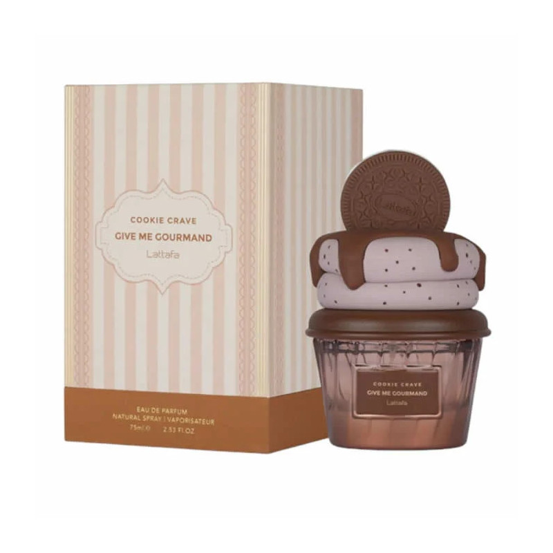 Lattafa Give Me Gourmand Cookie Crave Eau De Parfum Spray 75ml