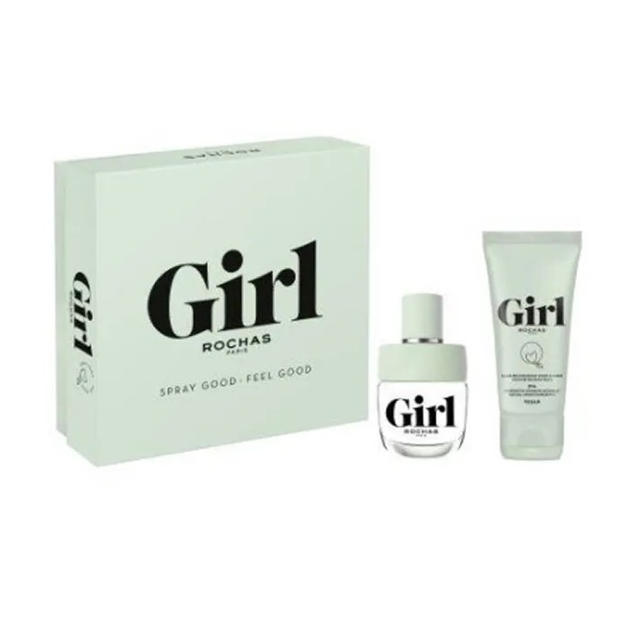 Rochas Girl Eau De Toilette Vaporisateur 60ml Coffret 2 Produits