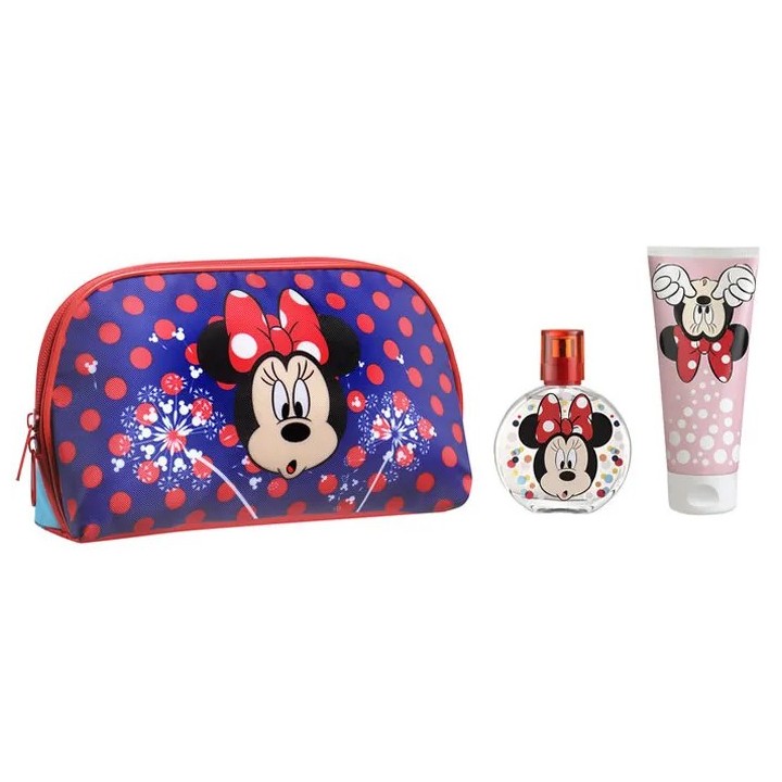 Disney Minnie Eau De Toilette Vaporisateur 50ml Coffret 3 Produits