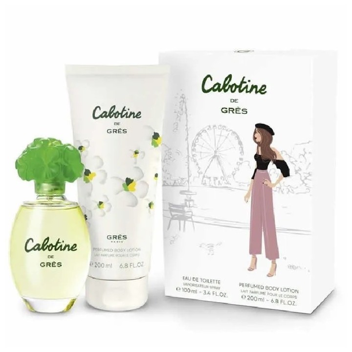 Gres Cabotine Eau De Toilette Vaporisateur 100ml Coffret 2 Produits