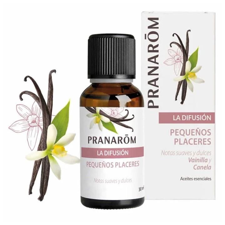 Pranarom Organic Vanilla & Cinnamon Essential Oil Diffusion Blend 30ml