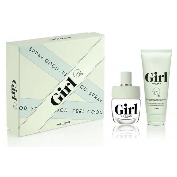 Rochas Girl Eau De Toilette Vaporisateur 60ml Coffret 2 Produits