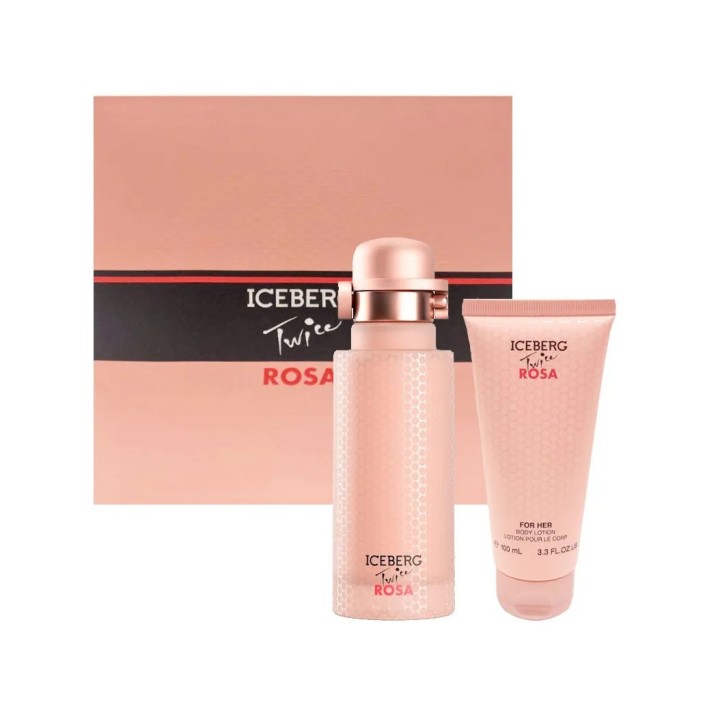Iceberg Twice Rosa Eau De Toilette 125ml Spray Locion Perfumada Corpo…