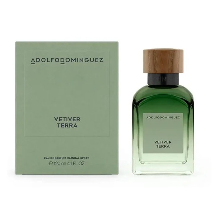 Adolfo Dominguez Vetiver Terra Eau De Parfum Vaporisateur 200ml