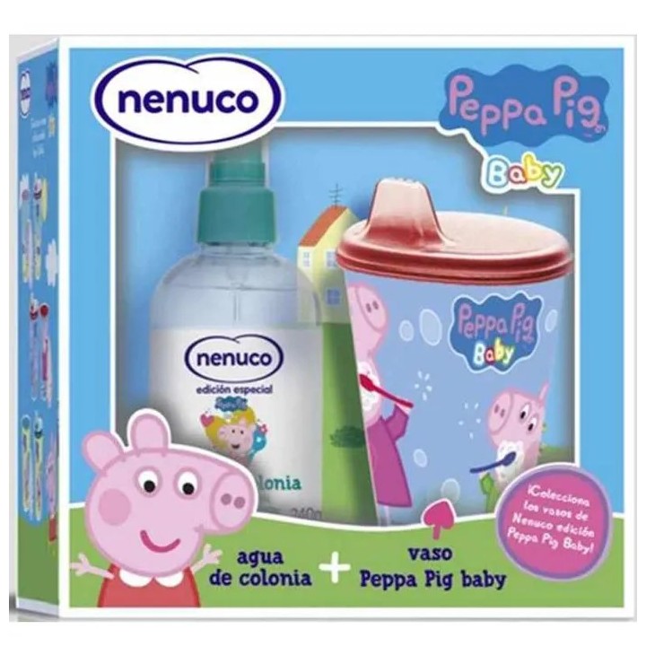 Nenuco Peppa Pig Eau De Cologne Vaporisateur 240ml Coffret 2 Produits
