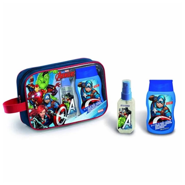 Marvel Avengers Eau De Toilette Spray 90ml Coffret 3 Produits