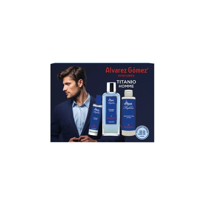 Alvarez Gómez Alv Gomez Agua De Perfume Homme Edp 150ml Titanio Sets