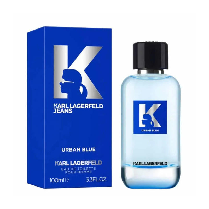 Karl Lagerfeld Jeans Urban Blue Eau De Toilette Vaporisateur 100ml